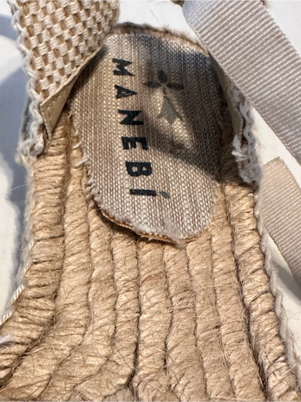 Manebi Lurex Cotton Blend Flat Valenciana Espadrilles